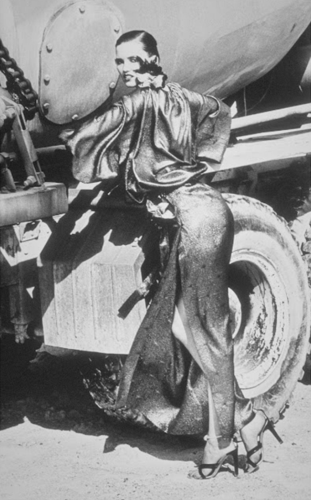 Truck Stop by Helmut Newton