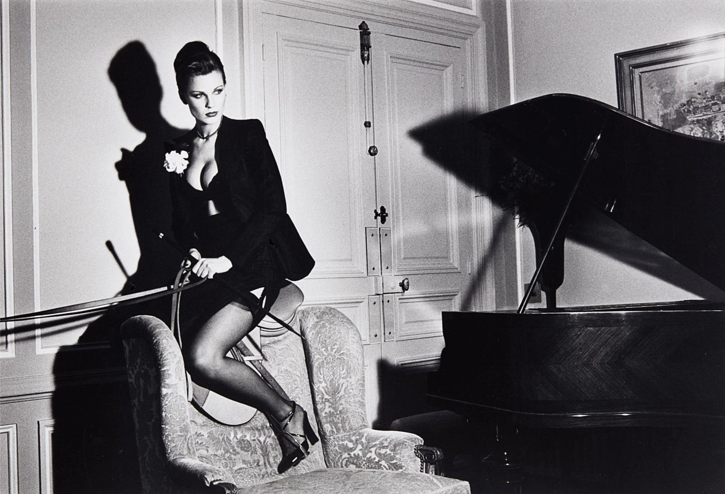 Saddle II by Helmut Newton