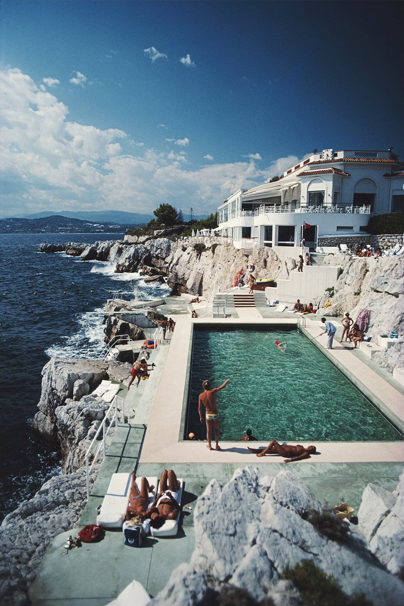 Eden-Roc Pool by Slim Aarons