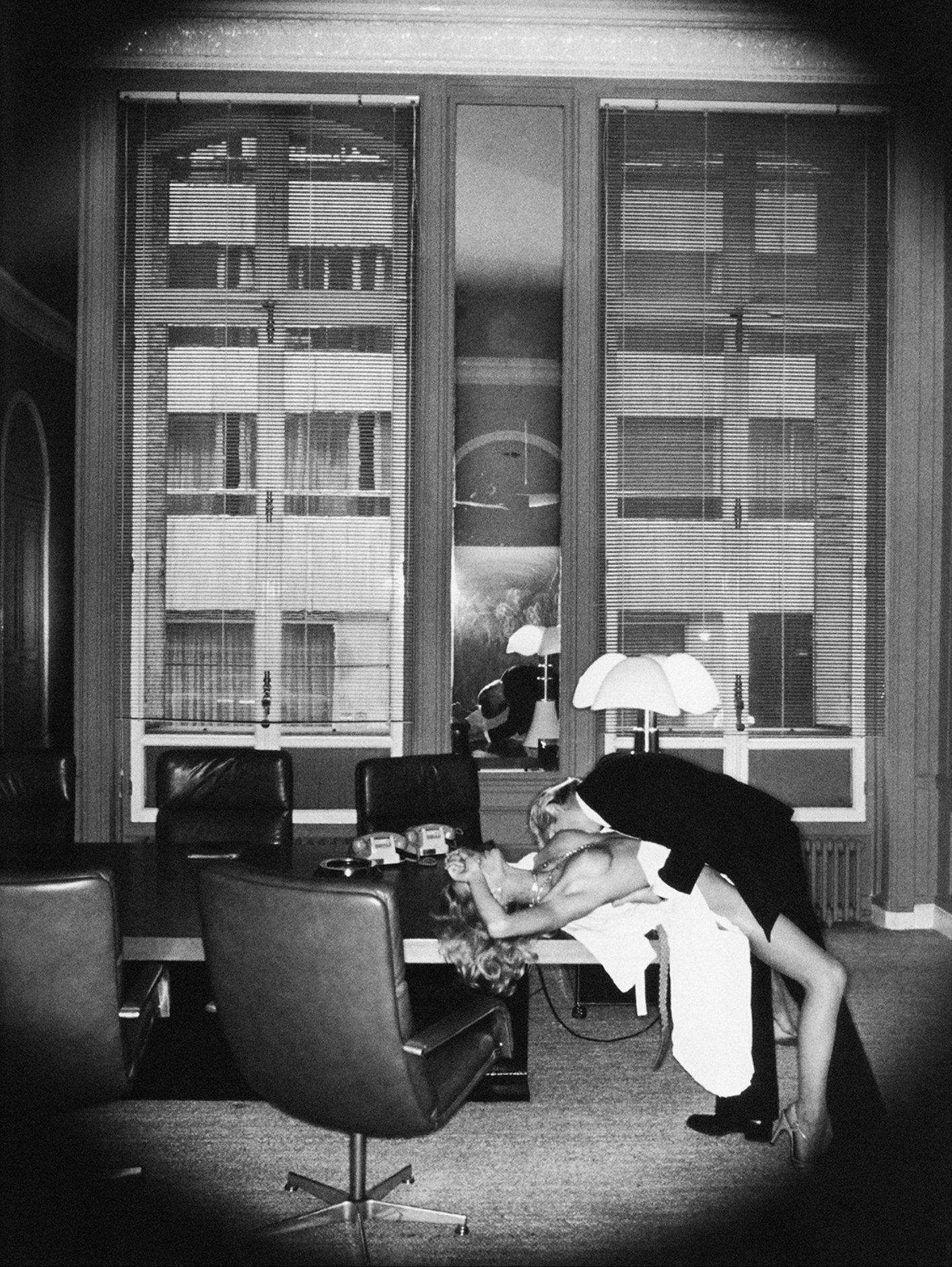 Office Love by Helmut Newton