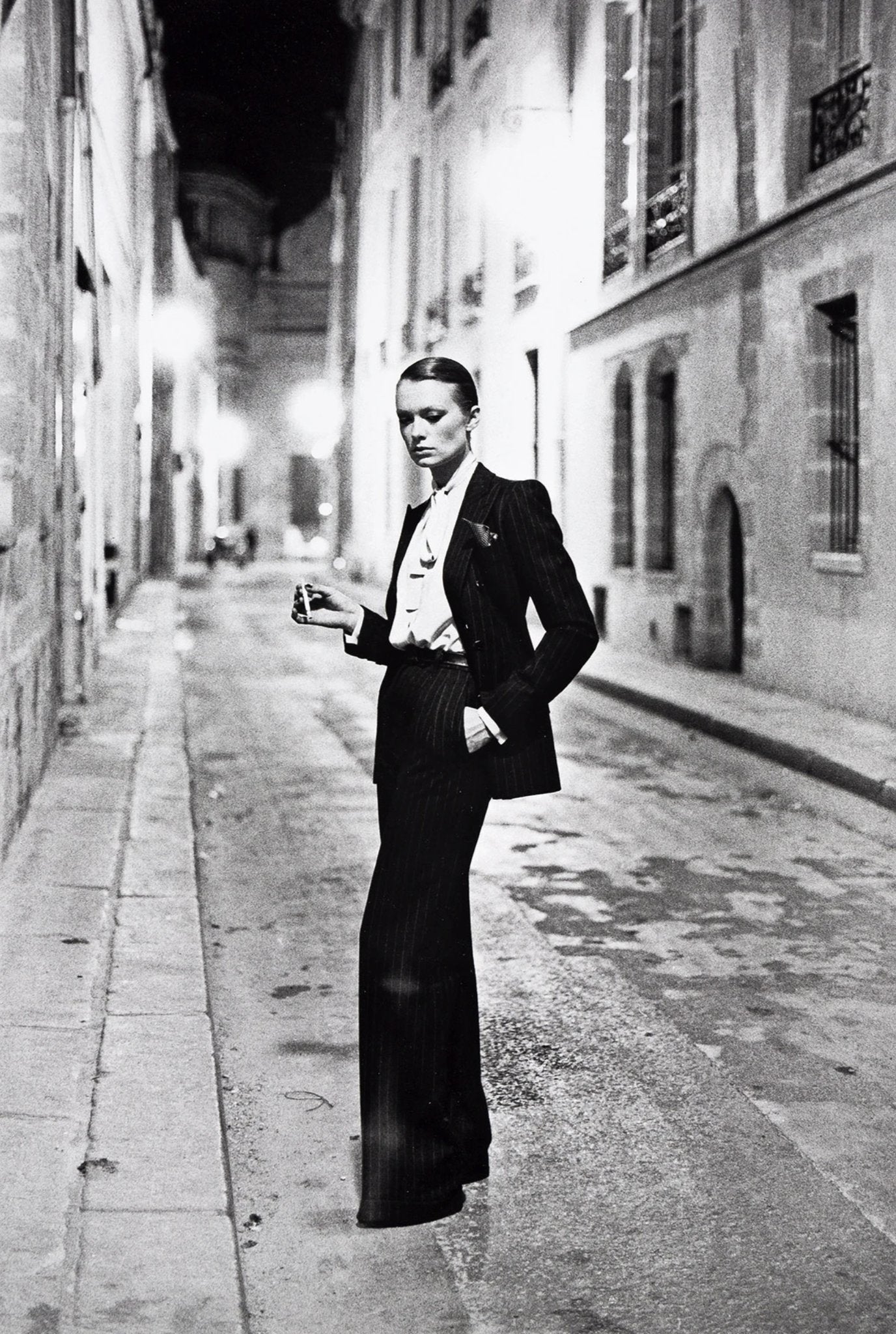 Rue Aubriot by Helmut Newton