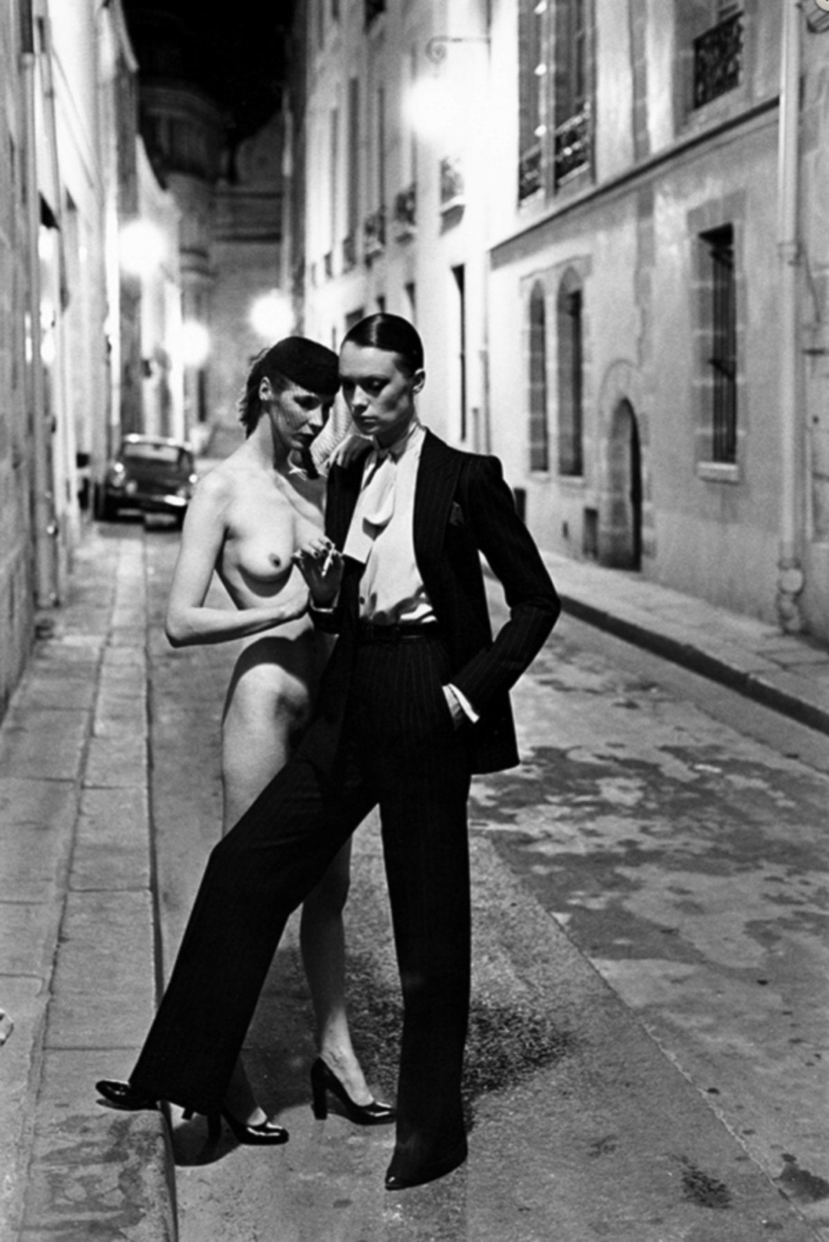 Rue Aubriot with Nude Model