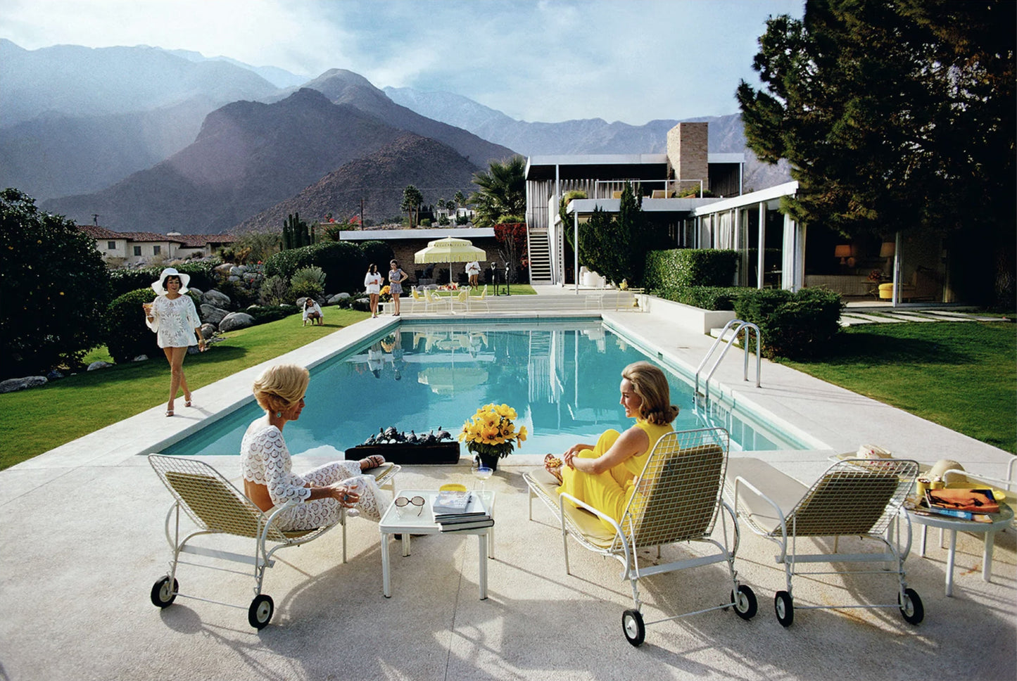 Poolside Gossip by Slim Aarons