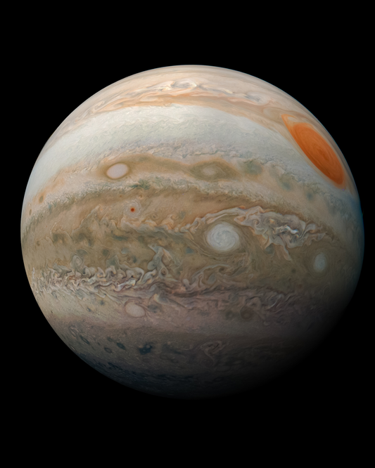 NASA Ultra High-Resolution Photograph of Jupiter – Collector Edition Celestial Art Print
